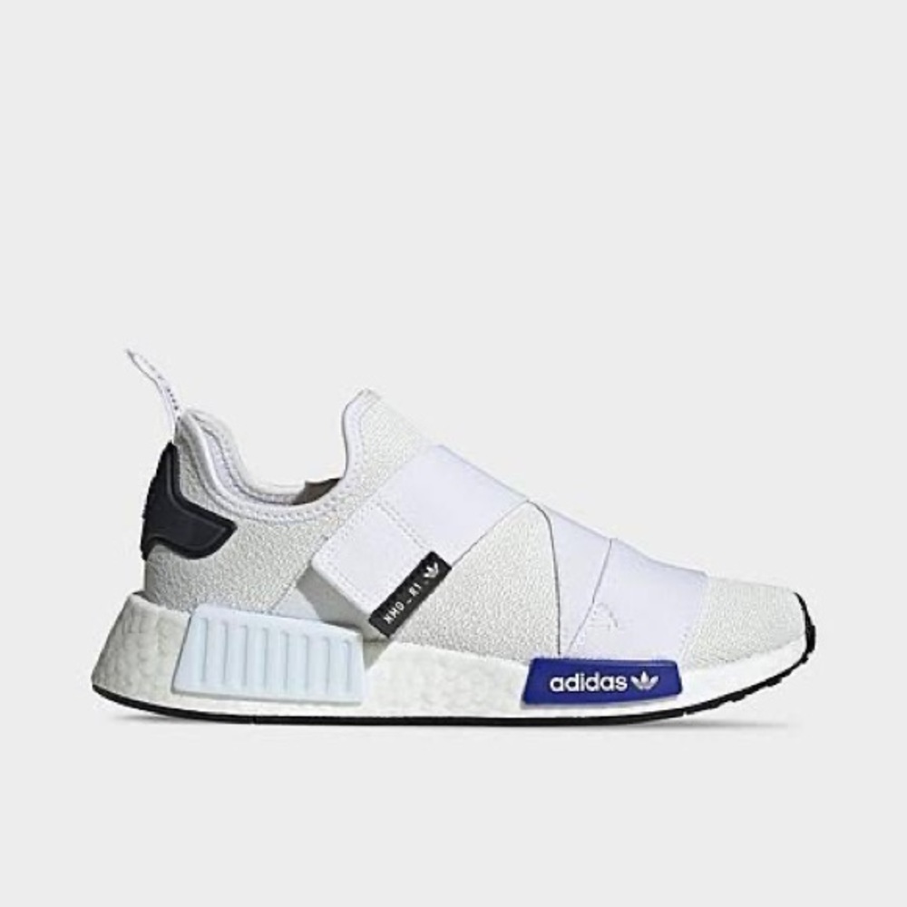 adidas women Originals NMD_R1 Strap cloud White Lucid Blue Core Black shoes